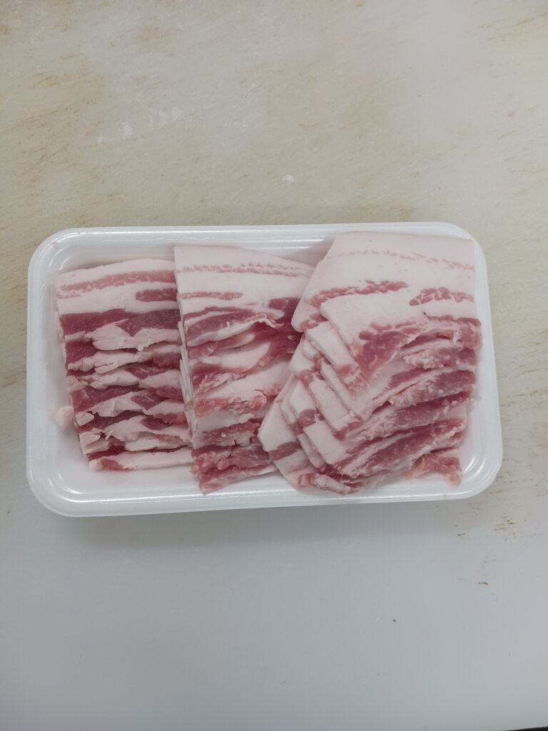 黒豚バラ焼肉用300ｇ