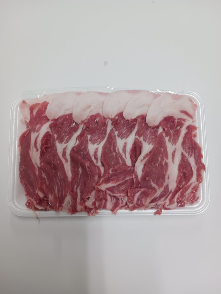 黒豚肩ロースしゃぶしゃぶ用500ｇ