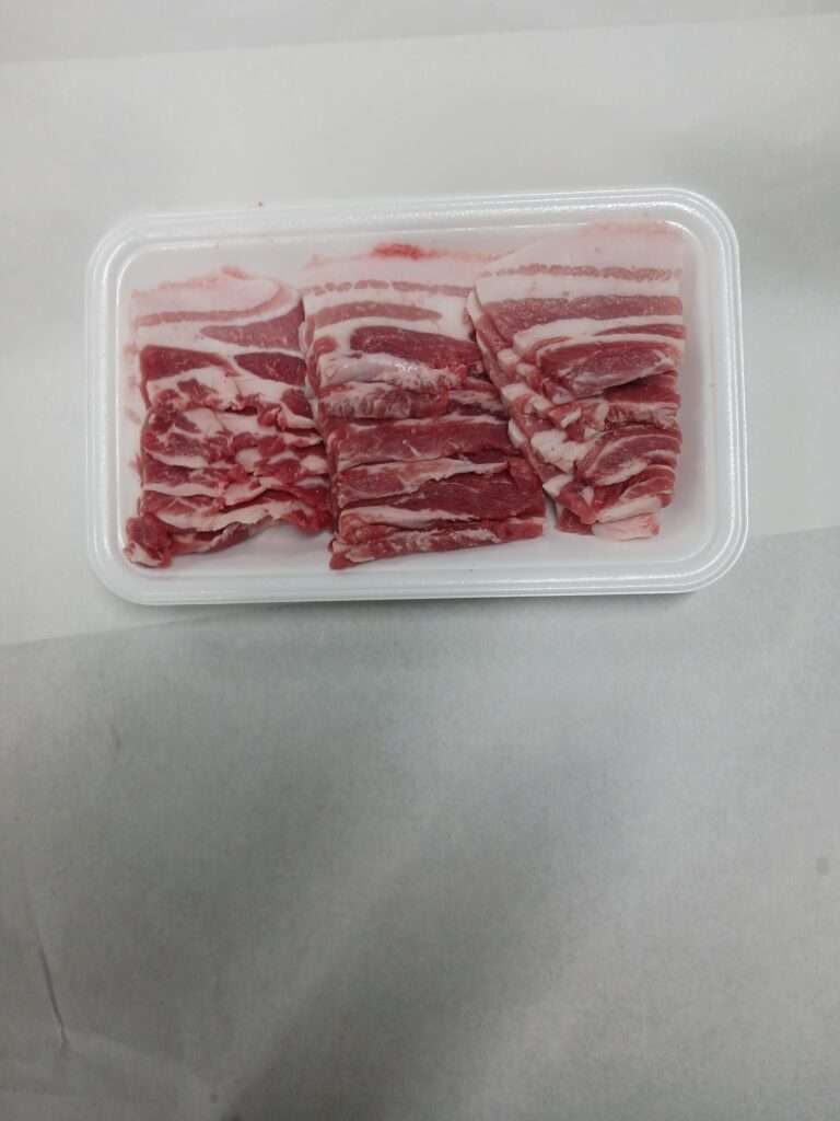 黒豚バラ焼肉用200ｇ